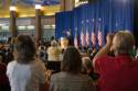 Sen. Joseph Biden (D-Del), Democratic Candidate for Vice President,\nspeaks on the subject of foriegn policy at the Rotunda of Union Terminal