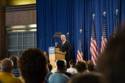 Sen. Joseph Biden (D-Del), Democratic Candidate for Vice President,\nspeaks on the subject of foriegn policy at the Rotunda of Union Terminal