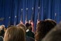 Sen. Joseph Biden (D-Del), Democratic Candidate for Vice President,\nspeaks on the subject of foriegn policy at the Rotunda of Union Terminal