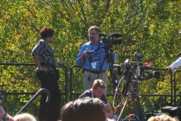 Sen. Barack Obama (D-Ill), Democratic Candidate for President,\nspeaks on the subject of economic policy at the American Jobs Tour Rally