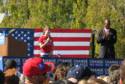 Sen. Barack Obama (D-Ill), Democratic Candidate for President,\nspeaks on the subject of economic policy at the American Jobs Tour Rally
