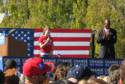 Sen. Barack Obama (D-Ill), Democratic Candidate for President,\nspeaks on the subject of economic policy at the American Jobs Tour Rally