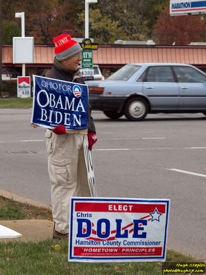 Honk & Wave for Obama/Biden