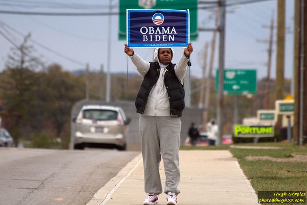 Honk & Wave for Obama/Biden