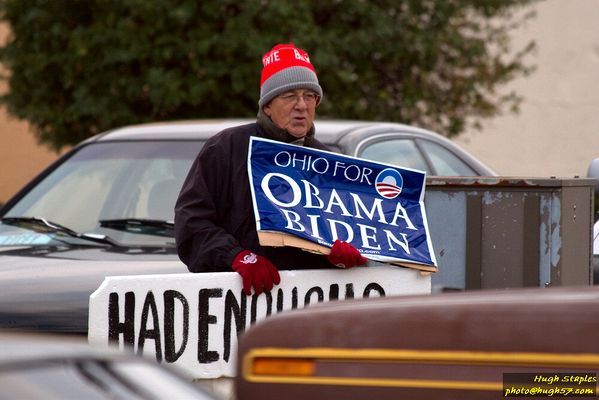 Honk & Wave for Obama/Biden