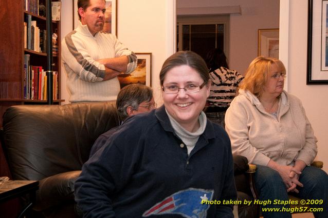 Super Bowl XLIV party at Tony's house\nNew Orleans 31, Indianapolis 17  FINAL