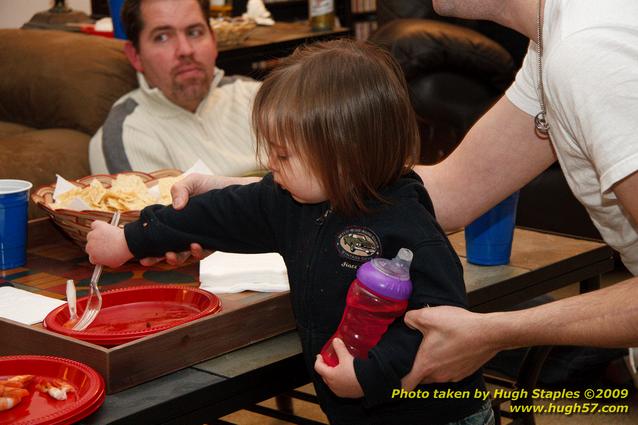 Super Bowl XLIV party at Tony's house\nNew Orleans 31, Indianapolis 17  FINAL