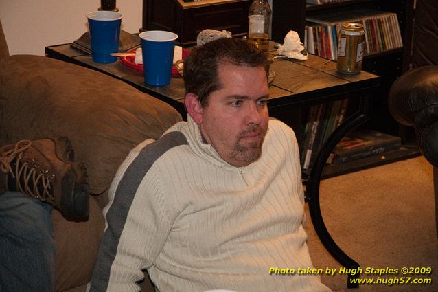 Super Bowl XLIV party at Tony's house\nNew Orleans 31, Indianapolis 17  FINAL