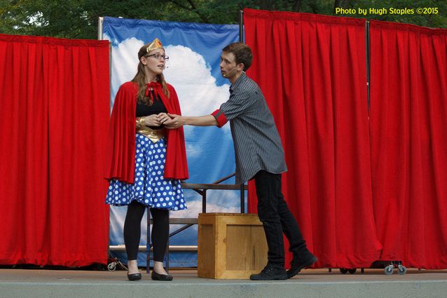 The gorgeous weather continues for another production of William Shakespeare's Romeo and Juliet
