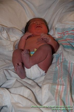 Harmony Kara Jeffries\n\nBorn May 4, 2011 10:06pm\n\n7lbs, 7oz; 20.5"