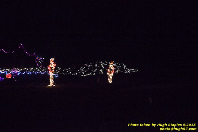 Christmas Lights at Pyramid Hill