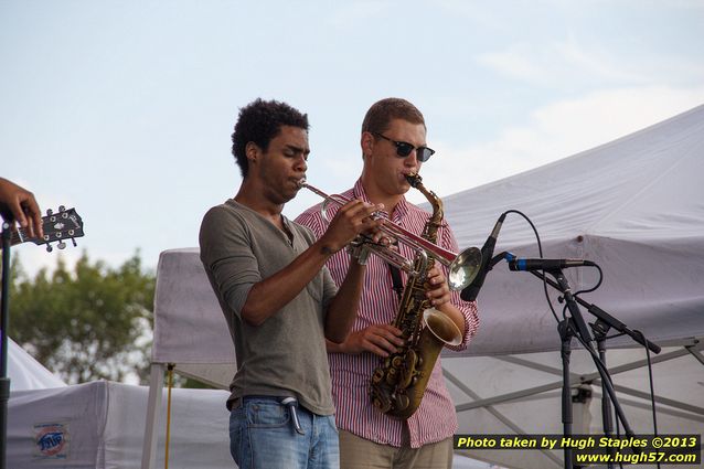 A nice, cool August Night with the CCM High School Jazz Combo, Swagg and the main event, fo/mo/deep