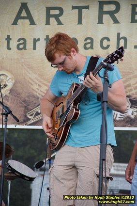 A nice, cool August Night with the CCM High School Jazz Combo, Swagg and the main event, fo/mo/deep