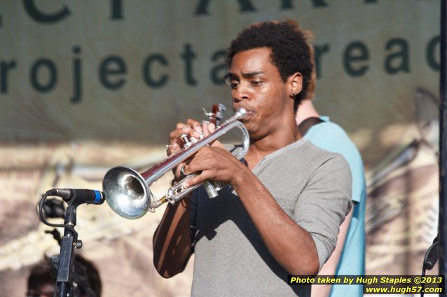 A nice, cool August Night with the CCM High School Jazz Combo, Swagg and the main event, fo/mo/deep