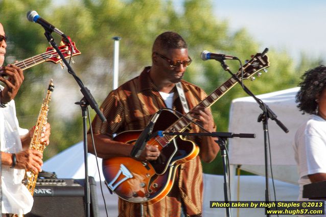 A nice, cool August Night with the CCM High School Jazz Combo, Swagg and the main event, fo/mo/deep