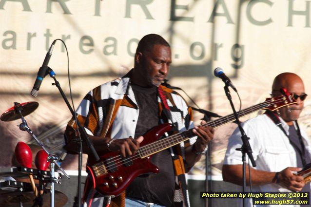 A nice, cool August Night with the CCM High School Jazz Combo, Swagg and the main event, fo/mo/deep