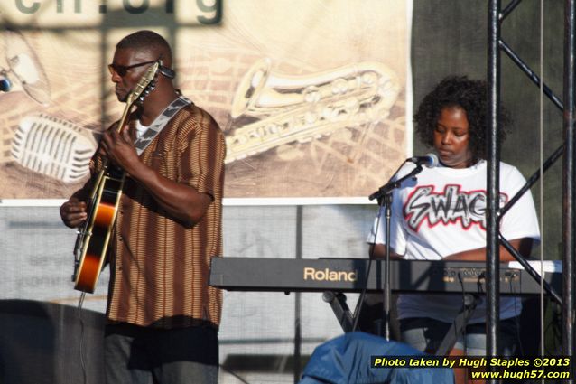 A nice, cool August Night with the CCM High School Jazz Combo, Swagg and the main event, fo/mo/deep