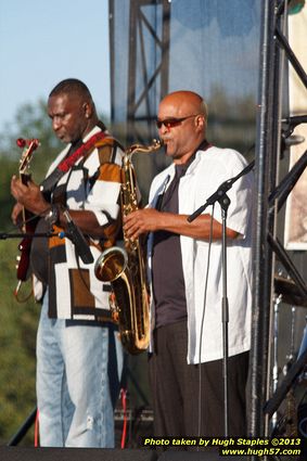 A nice, cool August Night with the CCM High School Jazz Combo, Swagg and the main event, fo/mo/deep