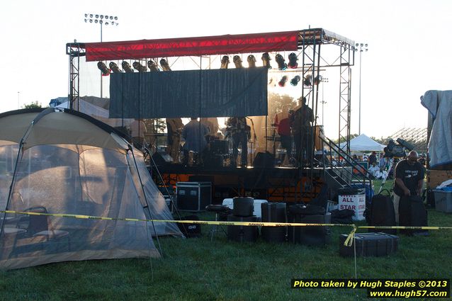 A nice, cool August Night with the CCM High School Jazz Combo, Swagg and the main event, fo/mo/deep