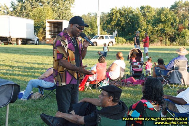 A nice, cool August Night with the CCM High School Jazz Combo, Swagg and the main event, fo/mo/deep