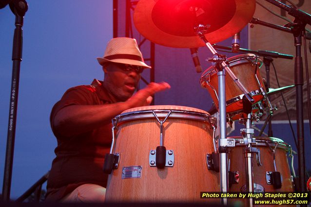 A nice, cool August Night with the CCM High School Jazz Combo, Swagg and the main event, fo/mo/deep