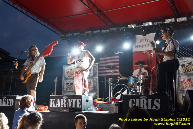 A Glorious Fourth of July with Naked Karate Girls followed by fireworks!!