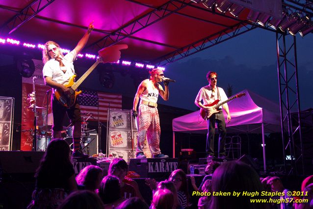 A Glorious Fourth of July with Naked Karate Girls followed by fireworks!!