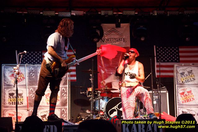 A Glorious Fourth of July with Naked Karate Girls followed by fireworks!!