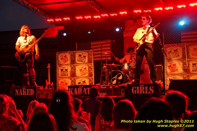 A Glorious Fourth of July with Naked Karate Girls followed by fireworks!!