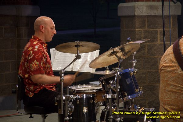 The great weather continues for a concert by the Bacchanal Steel Band