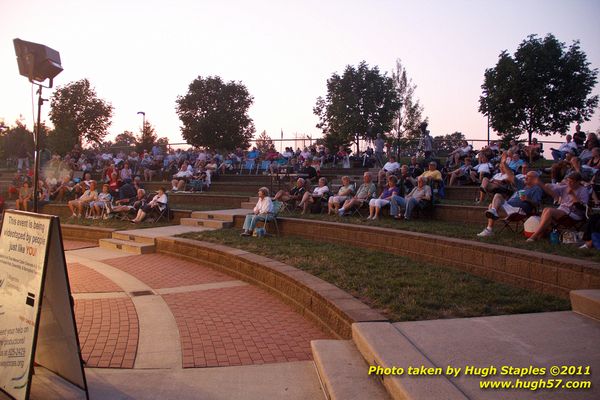 The great weather continues for a concert by the Bacchanal Steel Band