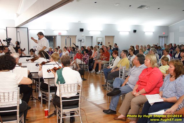 Colerain Twp. Summer Entertainment Series 2014 presents the Cincinnati Civic OrchestraRain forced the concert to relocate down the street at the Colerain Senior Center. The concert still went on quite smoothly. :-)