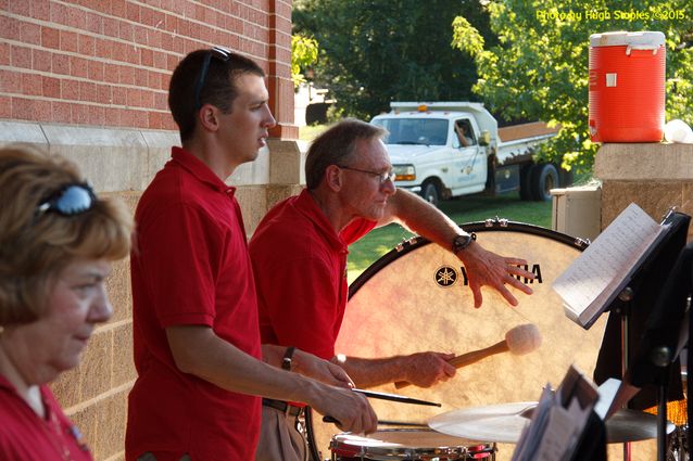 Colerain Township Summer Entertainment Series 2015 presents the Cincinnati Brass BandA dry, pleasant (if somewhat warm) night for a concert!