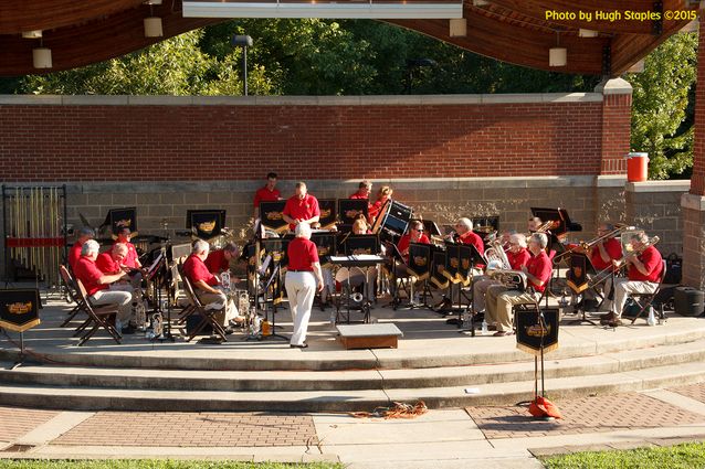 Colerain Township Summer Entertainment Series 2015 presents the Cincinnati Brass BandA dry, pleasant (if somewhat warm) night for a concert!
