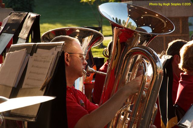 Colerain Township Summer Entertainment Series 2015 presents the Cincinnati Brass BandA dry, pleasant (if somewhat warm) night for a concert!