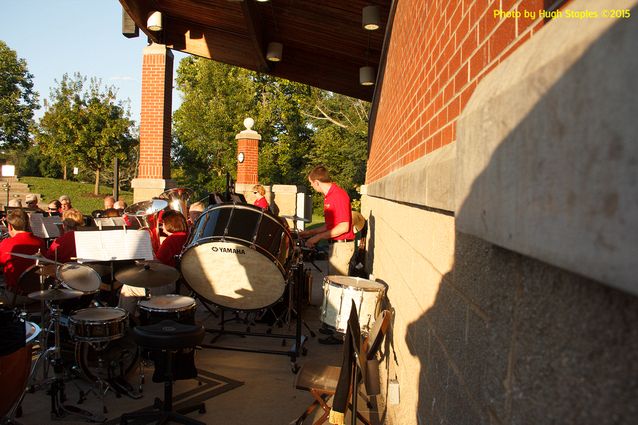 Colerain Township Summer Entertainment Series 2015 presents the Cincinnati Brass BandA dry, pleasant (if somewhat warm) night for a concert!