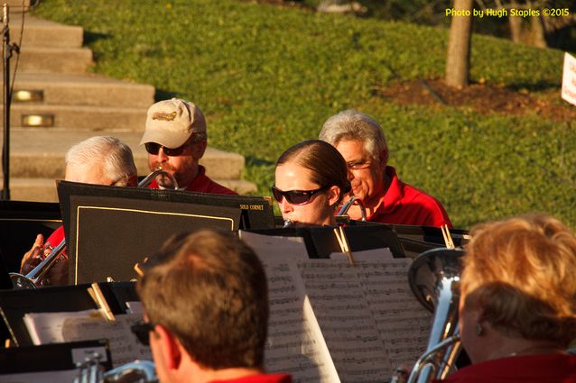 Colerain Township Summer Entertainment Series 2015 presents the Cincinnati Brass BandA dry, pleasant (if somewhat warm) night for a concert!