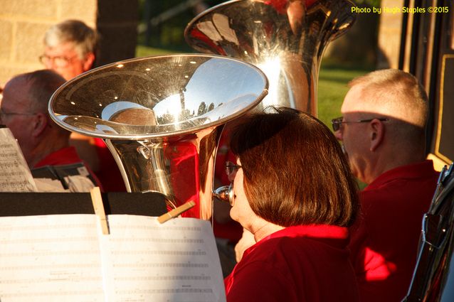 Colerain Township Summer Entertainment Series 2015 presents the Cincinnati Brass BandA dry, pleasant (if somewhat warm) night for a concert!