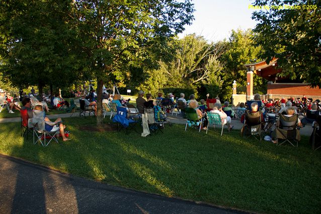 Colerain Township Summer Entertainment Series 2015 presents the Cincinnati Brass BandA dry, pleasant (if somewhat warm) night for a concert!