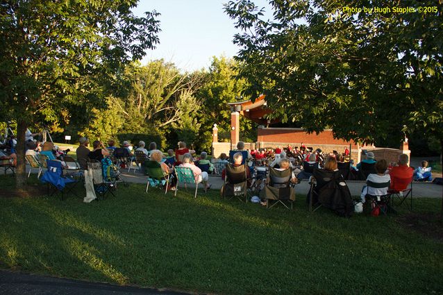 Colerain Township Summer Entertainment Series 2015 presents the Cincinnati Brass BandA dry, pleasant (if somewhat warm) night for a concert!
