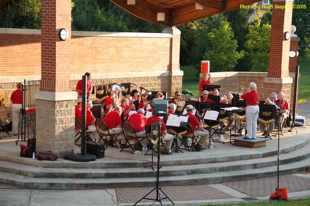 Colerain Township Summer Entertainment Series 2015 presents the Cincinnati Brass BandA dry, pleasant (if somewhat warm) night for a concert!