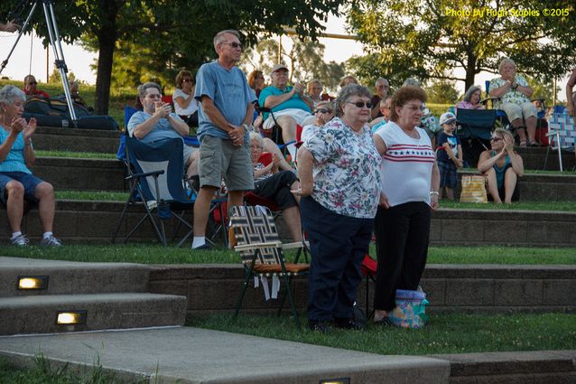 Colerain Township Summer Entertainment Series 2015 presents the Cincinnati Brass BandA dry, pleasant (if somewhat warm) night for a concert!