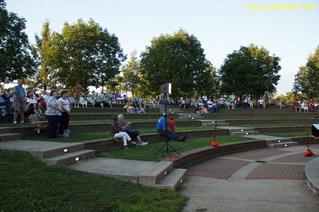Colerain Township Summer Entertainment Series 2015 presents the Cincinnati Brass BandA dry, pleasant (if somewhat warm) night for a concert!