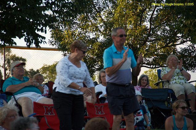 Colerain Township Summer Entertainment Series 2015 presents the Cincinnati Brass BandA dry, pleasant (if somewhat warm) night for a concert!