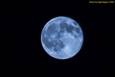 A "blue" moon on 7/31/2015 (color greatly enhanced in Lightroom)