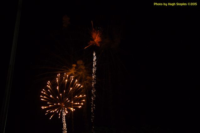 A nice, warm August night for A Taste of Colerain with a concert by Bad Habit, complete with fireworks!