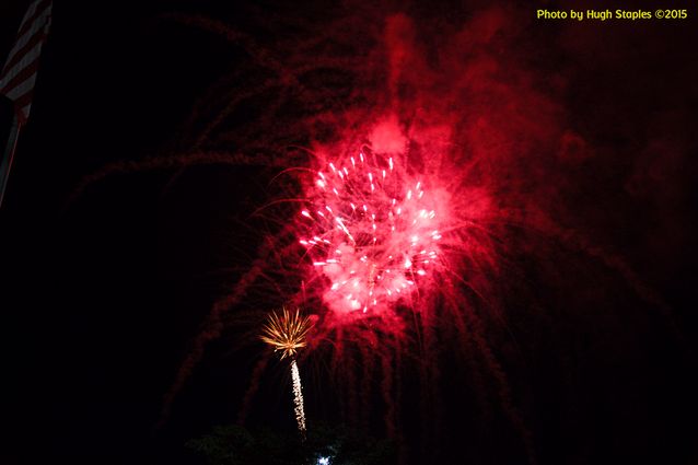 A nice, warm August night for A Taste of Colerain with a concert by Bad Habit, complete with fireworks!