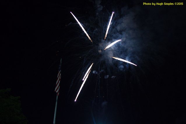 A nice, warm August night for A Taste of Colerain with a concert by Bad Habit, complete with fireworks!