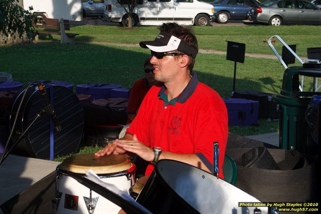 Miami University Steel Drum Band performs at Greenhills Concert on the Commons