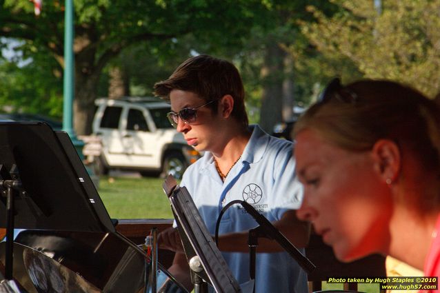 Miami University Steel Drum Band performs at Greenhills Concert on the Commons